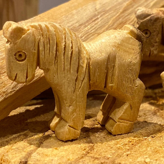 Horse Palo Santo Sculpture