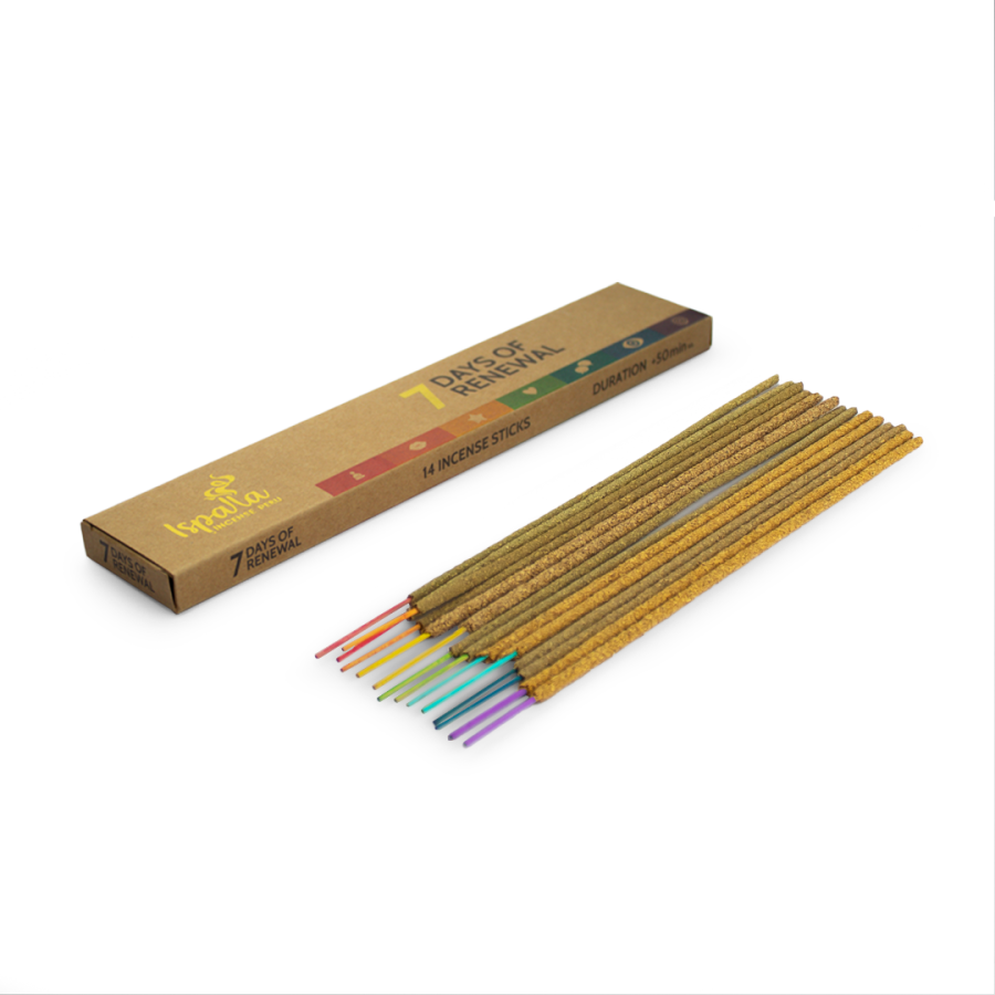 7 Days of Renewal Palo Santo Incense Sticks