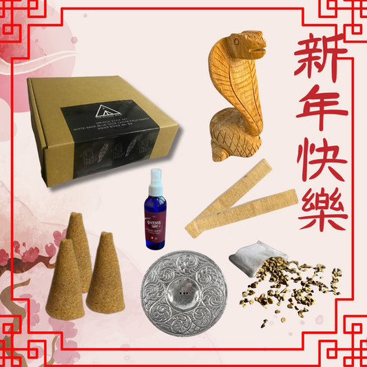 CNY Year of Snake Palo Santo Box Set (Presale, Shipped by 25/1/2025)