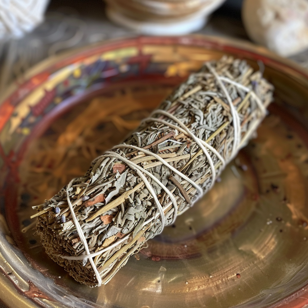 blue sage smudge stick