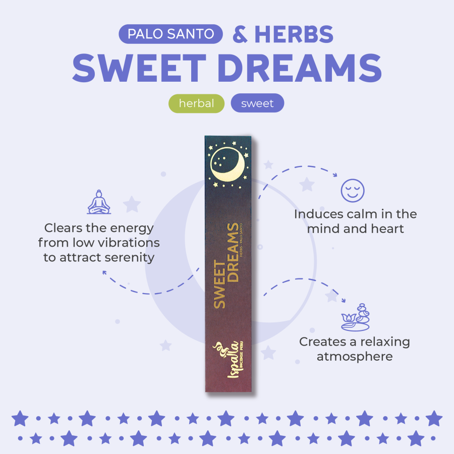 Sweet Dreams Palo Santo Incense Sticks