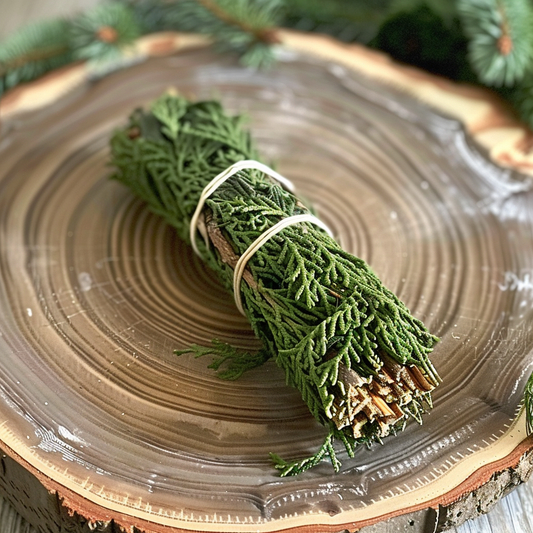 cedar smudge stick